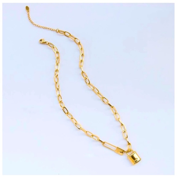 💝Boutique~Lock 🔒 of Love 💗 Necklace - Picture 5 of 5